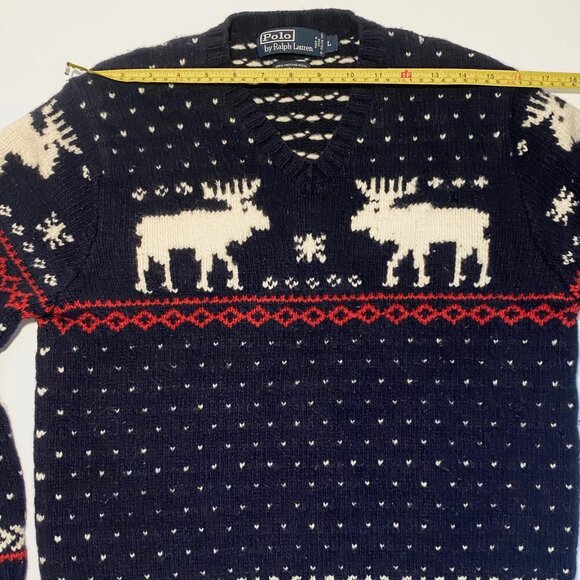 Polo Ralph Lauren VNG 90 Merino Wool Sweater Men's Size S/M/L - Picture 11 of 14